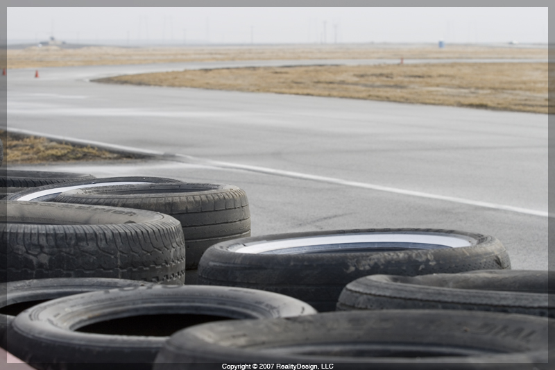 Tires along the pitwall #2